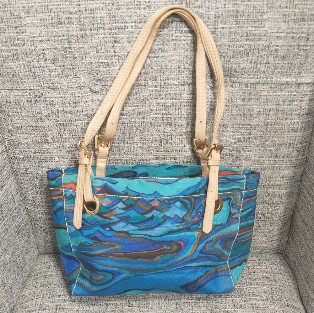 Sakroots Artists Circle Coral Reef Tote Bag Coated Canvas